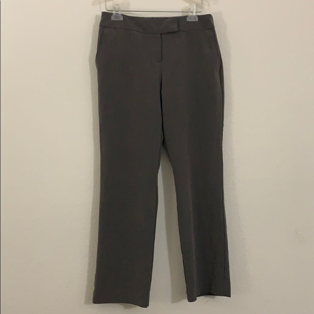 Covington Lynda gray dress pant 8 short